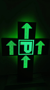 Croix <span class=keywords><strong>de</strong></span> pharmacie double face affichage extérieur led pharmacie croix signe p10 led pour pharmacie hôpital - Product Image 5
