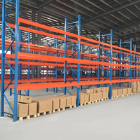 Système de rayonnage sélectif à poutres, rayonnage à palettes robuste, réglable et personnalisé pour entrepôt industriel