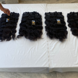 Factory Wholesale Raw Temple Human Hair <b>Extensions</b> From India Mink Brazilian Hair Supplier Raw Hair Weave Bundles - Product Image 1