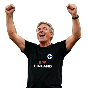 Lightweight and Breathable Finland Fan T-shirt for Summer Outdoor Gatherings and Matches Promotion - Product Image 5