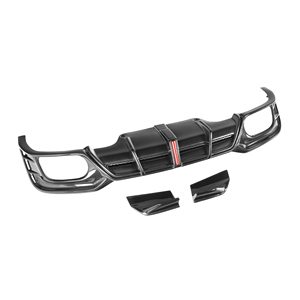 Difusor Trasero Estilo Fibra de Carbono Real con Luz LED para <span class=keywords><strong>Audi</strong></span> <span class=keywords><strong>A5</strong></span> B9.5 <span class=keywords><strong>S</strong></span> <span class=keywords><strong>Line</strong></span> Sedán <span class=keywords><strong>2021</strong></span>+ - Product Image 6