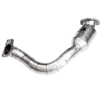 Système d'échappement de performance en acier inoxydable pour catalyseur de tuyau de catalyse SAAB 9-3