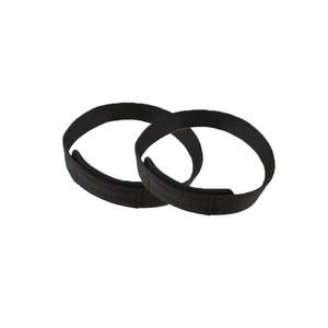 Ceinture d'assistance pour tractions Ztc487, en nylon, pour entraînement de force, noire, lot de 2, unisexe, sans élasticité, pour barre horizontale, barres parallèles, fitness - Product Image 2