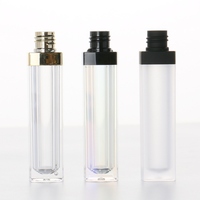 Fourniture d'usine Meilleurs prix Emballage cosmétique Tube de brillant à lèvres en plastique rose Tube de rouge à lèvres liquide personnalisé intérieur vide