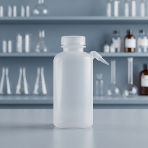 Bouteille de lavage de laboratoire transparente résistante aux fuites en LDPE 250ml - Product Image 3