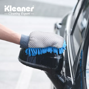 Kleaner <span class=keywords><strong>Gant</strong></span> de lavage de voiture en <span class=keywords><strong>microfibre</strong></span> de chenille <span class=keywords><strong>multi</strong></span>-usages <span class=keywords><strong>Gant</strong></span> de nettoyage de voiture de haute qualité - Product Image 1