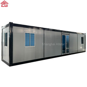 מוכן - חצי מוכן למכירה ישירה, בית מכולה מודולרי להרכבה עצמית, מסגרת מגולוונת, מחיר נמוך, התקנה מהירה וקלילה, לבית חיצוני. - Product Image 2