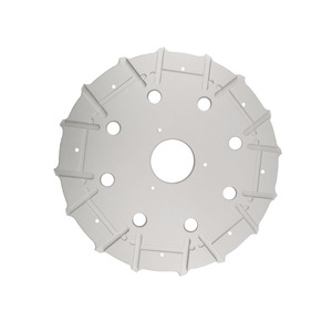 Placa de Cuarzo Mecanizada por CNC Personalizada, Lámina de Sílice Fundida de Alta Pureza Pulida, Piezas de Repuesto para Equipos Semiconductores OEM ODM - Product Image 1