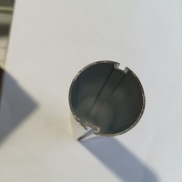 Fournisseur de tubes en aluminium de 38mm Tuyau rond anodisé 7075 T6 Rail de poteau de garde-corps de rideau rond en aluminium