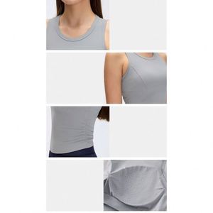 Chaleco Deportivo Ligero sin Mangas para Mujer, Ajustado, Moldeador, Elástico en Cuatro Direcciones, Transpirable, para Correr, Entrenamiento, Yoga - Product Image 3