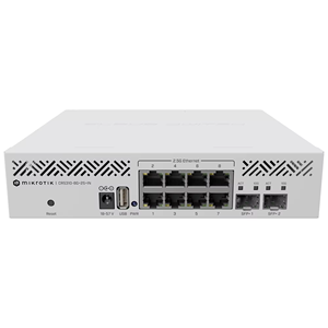 สวิตช์เครือข่าย PoE แบบ 8 พอร์ต CRS310-8G+2S+IN สำหรับขายส่ง รองรับ VLAN แบบ Stackable - Product Image 1