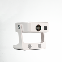 Mini Proyector Android Google TV con Full HD 4K LED LCD, Nuevo Diseño y Wi-Fi Integrado para Cine en Casa con Funciones Estéreo