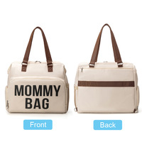 Grand Sac Fourre-Tout à Grande Capacité pour Bébé, Sac à Dos à Langer, Sac de Maternité pour la Maternité, Sacs à Langer pour Nouveau-Né avec Étui à Sucette