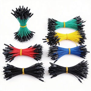 10 쌍 JST SM 2Pin 3P 3MM 5MM 플러그 수-암 와이어 커넥터 전자 애플리케이션용 길이 1m - Product Image 4