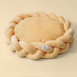 ที่นอนสัตว์เลี้ยงแบบถอดได้ นุ่มพิเศษ ดีไซน์สร้างสรรค์ กันลื่น สำหรับแมวและสุนัข ถอดซักได้ ทอมือ - Product Image 3