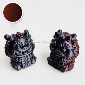León de la Fortuna y la Riqueza, Figura de Juguete de Simulación Personalizada Impresa en 3D, Estilo Nacional, Tendencia, Regalos Auspiciosos, Pequeños Regalos, Plástico PVC para Coche - Product Image 5