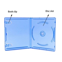 Support de rangement pour disques DVD et CD bleus pour accessoires de jeu PS4, étui de protection de remplacement pour disques de jeu PS4 Slim Pro