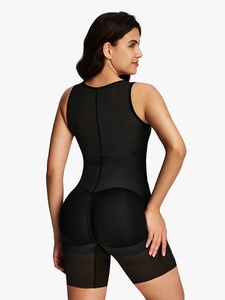 Fajas Colombianas Modellanti di Alta Qualità, Shapewear per Sollevamento Glutei, Controllo Pancia, <span class=keywords><strong>Post</strong></span>-Parto, con Cerniera all'Inguine - Product Image 2