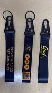 พวงกุญแจผ้าแบบกำหนดเองรุ่นใหม่ล่าสุด ลายเครื่องบินปัก พร้อมสายคล้องคอ สำหรับรถยนต์และมอเตอร์ไซค์ - Product Image 5