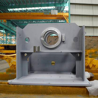 Pièces usinées CNC de grande précision pour base de châssis en acier inoxydable et acier au carbone, usinage OEM avec électroérosion à fil et brochage