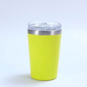 Tasse thermique en acier inoxydable double paroi 304, portable pour l'extérieur, mini-tasse avec couvercle transparent, 6-12 heures, 260 ml, 360 ml, 12 oz - Product Image 4