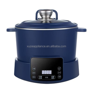Autocuiseur multifonction 5L de haute qualité à faible teneur en sucre, en acier inoxydable de qualité alimentaire, avec fonction de contrôle en anglais, modèle HE04-5L, pour cuisson à la vapeur et friture - Product Image 1