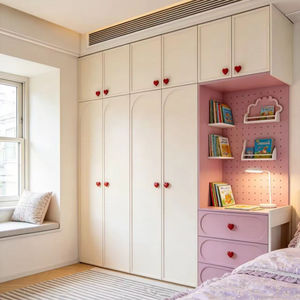 Armario Infantil Moderno Independiente con Almacenamiento Oculto y Fácil Montaje para un Diseño de Dormitorio Optimizado en Apartamentos - Product Image 1