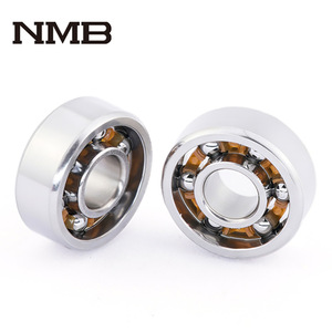 ตลับลูกปืนเม็ดกลมร่องลึก NMB 10x20x6 มม. P0 เหล็กโครเมียม ไม่มีซีล แถวเดียว เมตริก - Product Image 4
