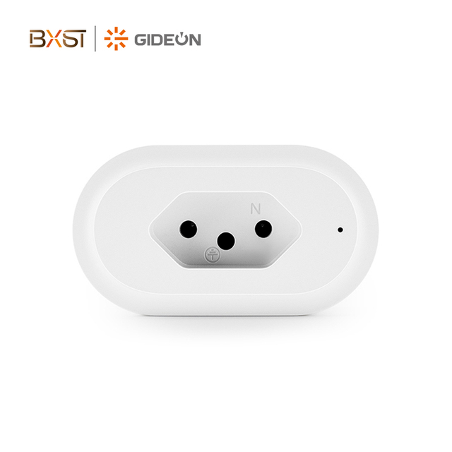 BXST Factory 10A Smart Brazil Wifi Plugs Sockets with Energy Monitor Voice Control 2200W Timing & Countdown for Home