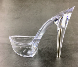 Semelle de chaussure à talon haut transparente en ABS/PC HT-9186, hauteur du talon 13/15/17/20 cm, taille 35-41, semelle plateforme pour la fabrication de sandales pour femmes - Product Image 3