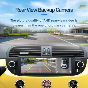 Per <span class=keywords><strong>FIAT</strong></span> 500 Abarth 2007-2015, Lettore DVD per Auto Android 15 da 6,86 Pollici con Android Auto Wireless, Carplay, WIFI, 4G, BT, DSP, 12GB, 256GB - Product Image 5