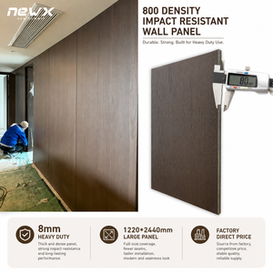 Panneau mural <span class=keywords><strong>en</strong></span> PVC au charbon de bambou densité 1000, aspect <span class=keywords><strong>bois</strong></span>, étanche et ignifuge, idéal pour la <span class=keywords><strong>décoration</strong></span> de <span class=keywords><strong>salon</strong></span> et de chambre - Product Image 2