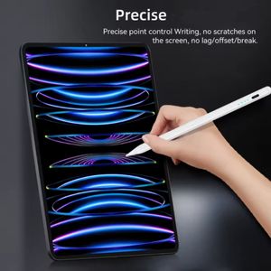 ปากกาสไตลัสแบบคาปาซิทีฟอเนกประสงค์สำหรับแท็บเล็ตสมาร์ทโฟนแอนดรอยด์ iOS <span class=keywords><strong>3</strong></span>หัวชาร์จซ้ำได้ดินสอที่ใช้งานทนทานมีความแม่นยำสูง - Product Image 5