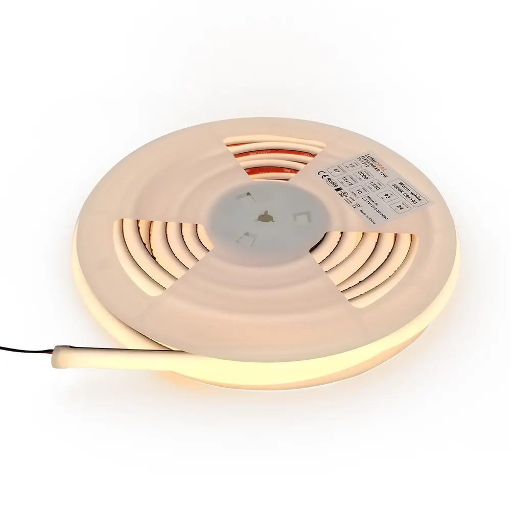 Теплый/Холодный белый 12 В неоновый гибкий высокоэффективный 150 лм/Вт популярный комнатный домашний потолочный неоновый гибкий светильник
