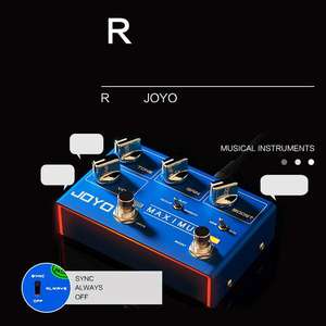 Guitarra Eléctrica ffector istortion, botón <span class=keywords><strong>de</strong></span> bloqueo - Product Image 5