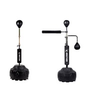 Ballon de vitesse de boxe au design personnalisé, sac de boxe réglable, cadre autoportant, ballon de frappe portable Cobra, entraînement MMA, PU