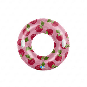Bouée <span class=keywords><strong>gonflable</strong></span> en PVC à motif <span class=keywords><strong>de</strong></span> fruits, accessoire <span class=keywords><strong>de</strong></span> loisirs aquatiques pour enfants - Product Image 3