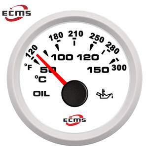 52mm(2 ") Car <span class=keywords><strong>Oil</strong></span> Temp Medidor de Temperatura Medidor Indicador 50-150 12V 24V - Product Image 6