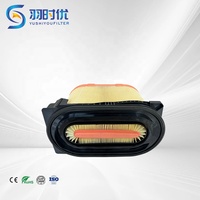 Filtre à air pour camion à conception de filtration en couches, bloquant les impuretés grossières et fines couche par couche, 3466687 346668 pour C-at
