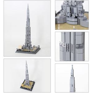 Torre Burj Khalifa, Mini Bloques Creativos, Arquitectura Mundialmente Famosa, Juguete DIY, Calidad Estable, No Daña las Manos - Product Image 3