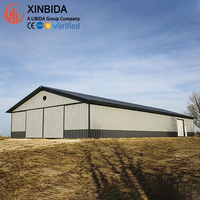 Kits de construction de hangars préfabriqués sur mesure, structure en acier, entrepôt, hangar agricole, atelier préfabriqué
