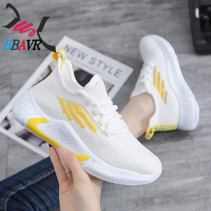 Zapatillas Deportivas Transpirables de Moda al por Mayor, Zapatillas Casuales con Cordones para Mujer - Product Image 4