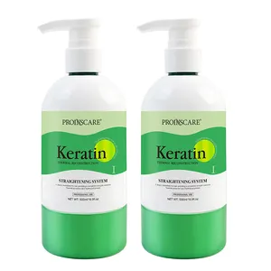 ثنائي كبريتيد بوند التكنولوجيا الفورمالديهايد صيغة خالية من الكيراتين البرازيلي بروتين علاج الشعر الكيراتين استقامة التنعيم
