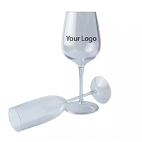 Gobelet à vin en plastique de haute qualité 6 oz, verre à Champagne pour fête