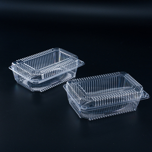 Cấp thực phẩm trái cây rau xà lách bao bì <span class=keywords><strong>container</strong></span> rõ ràng vỉ Pet vỏ sò - Product Image 1