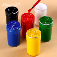 Ensemble de peinture acrylique non toxique 22 ml, pigments professionnels, 6 couleurs, vente en gros pour verre, toile, tissu, papier