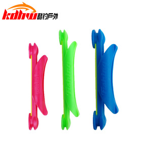 Enrouleur de ligne de pêche Kdhw 12,4 cm 15,4 cm en plastique pour la pêche à la carpe en eau douce, accessoire de pêche au fond - Product Image 5