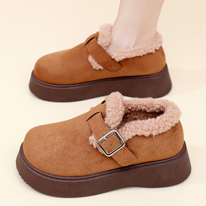 Botas de Invierno Clásicas para Mujer, Diseño Nuevo 2026, Alta Calidad, Casuales, para Interiores y Exteriores, de Satén y Gamuza, con Forro de Piel - Product Image 4