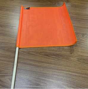 Bền Cao Cấp Vinyl Tráng Nylon Lưới Cờ 18 "X 18" Cảnh Báo Cờ Vinyl An Toàn Lưới Cờ Với chốt - Product Image 4