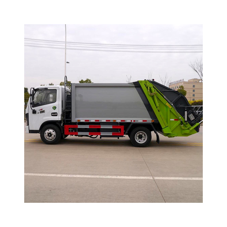 6-ступенчатая коробка передач Dongfeng D6-7 квадратный компрессионный автомобиль Iveco компримированный мусоровоз